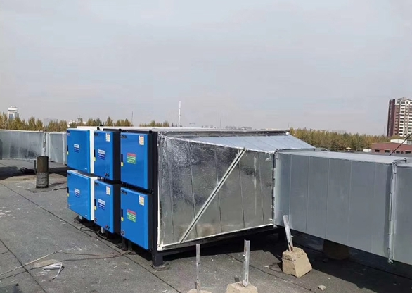 油煙凈化一體安裝