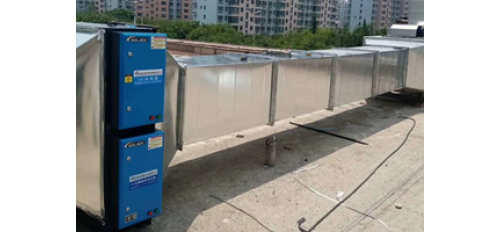 廣杰GOJEK：餐飲商戶安裝廣杰環保UV光解油煙異味凈化器！解決燒烤油煙異味擾民問題！