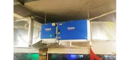 真實案例|長沙又一家高端湘菜館使用了廣杰16000風量油煙凈化設備！