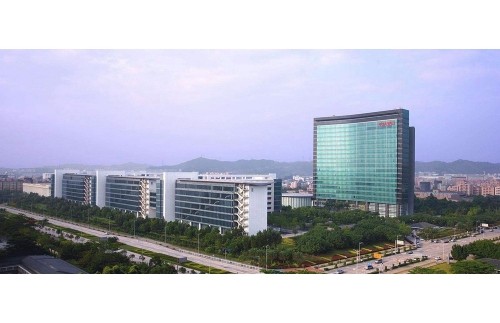 華為研發(fā)中心職工食堂60000風(fēng)量油煙凈化器安裝案例