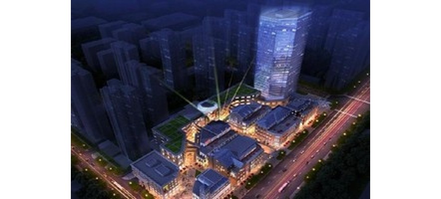 廣杰GOJEK：西安金旅城商業街區內餐飲店160000風量油煙凈化案例